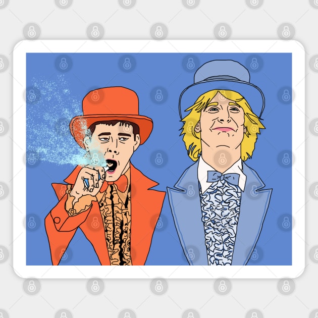 Dumb and Dumber Mouth Spray Magnet by Lydia's Green Light Closet 